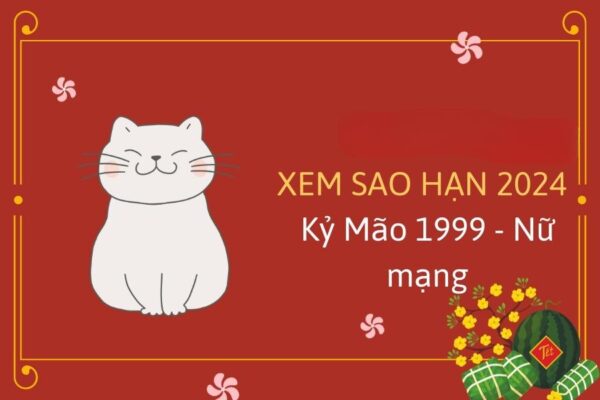 Tử vi tuổi Mão 1999 năm 2024 nữ mạng 