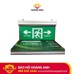 Đèn exit chỉ dẫn thoát hiểm 2 hướng loại xịn