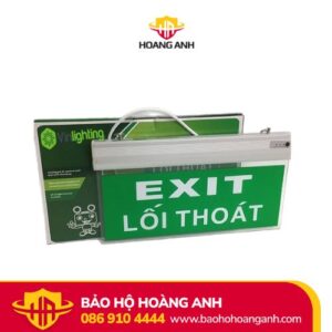 Đèn exit chỉ dẫn thoát hiểm lối thoát loại xịn