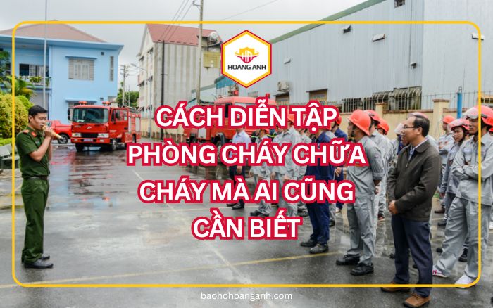 Diễn tập phòng cháy chữa cháy