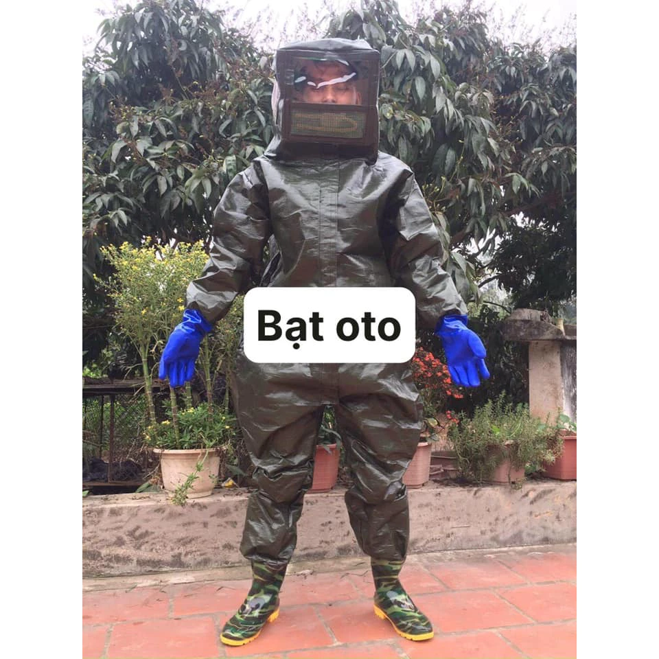 bộ quần áo bắt ong