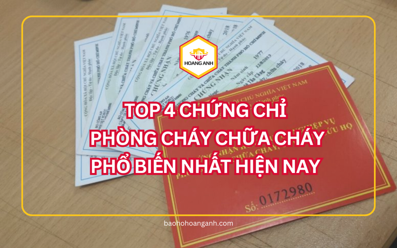 Chứng chỉ phòng cháy chữa cháy cần có