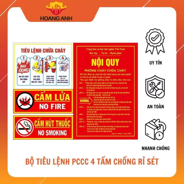 tiêu lệnh chữa cháy