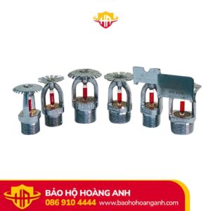 Đầu phun chữa cháy Sprinkler hướng lên, hướng xuống, hướng ngang, phù hợp với các toà nhà cao tầng, xưởng,…