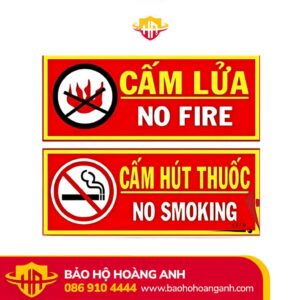 Bộ nội quy tiêu lệnh PCCC (4 tấm) - HÀNG LOẠI 1 - CHỐNG RỈ