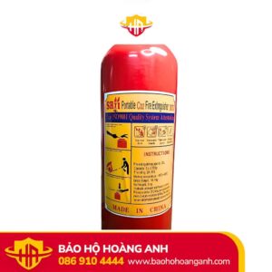 Bình Cứu Hỏa CO2 MT5 Vinfire, vỏ được làm từ thép chịu lực cao, có tay cầm