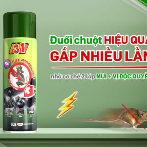 xịt đuổi chuột