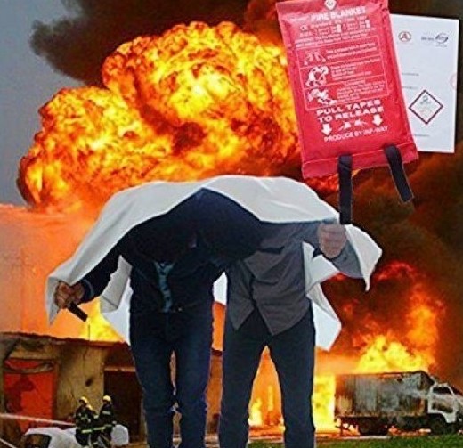 chăn chữa cháy
