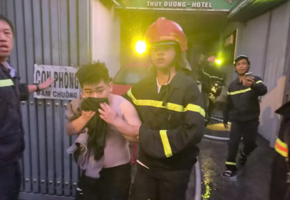 cháy khách sạn